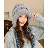 暖かいニット帽ファーキャップもこもこ帽子 | SUNSHINE CLOSET | 詳細画像7