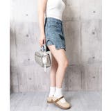 サイドカットアウトデニムショートパンツレディース キュロットスカート 短いスカー… | SUNSHINE CLOSET | 詳細画像13