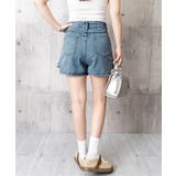 サイドカットアウトデニムショートパンツレディース キュロットスカート 短いスカー… | SUNSHINE CLOSET | 詳細画像14