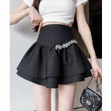 ダブルフリルミニスカート 韓国風 お洒落 | SUNSHINE CLOSET | 詳細画像10 