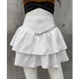 ダブルフリルミニスカート 韓国風 お洒落 | SUNSHINE CLOSET | 詳細画像12 