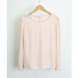 タックスリーブブラウス長袖韓国風トップス | SUNSHINE CLOSET | 詳細画像12 