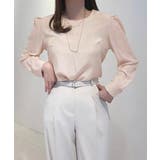 タックスリーブブラウス長袖韓国風トップス | SUNSHINE CLOSET | 詳細画像6 