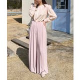 タックスリーブブラウス長袖韓国風トップス | SUNSHINE CLOSET | 詳細画像8 