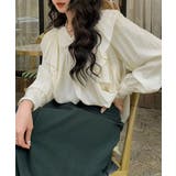 ラッフルブラウス韓国風 レディース 長袖 | SUNSHINE CLOSET | 詳細画像1