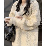 ケーブル編み ニットトップス レディース | SUNSHINE CLOSET | 詳細画像2