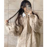 ケーブル編み ニットトップス レディース | SUNSHINE CLOSET | 詳細画像5