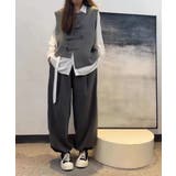 ニットベスト前開きノースリーブトップス冬 | SUNSHINE CLOSET | 詳細画像2