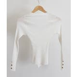 カシュクールニットトップス韓国風セーター | SUNSHINE CLOSET | 詳細画像14 