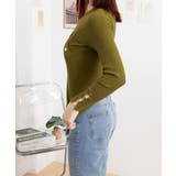 カシュクールニットトップス韓国風セーター | SUNSHINE CLOSET | 詳細画像7 