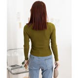 カシュクールニットトップス韓国風セーター | SUNSHINE CLOSET | 詳細画像8 