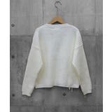 Vネックリブニットトップス 暖かいニット | SUNSHINE CLOSET | 詳細画像15 