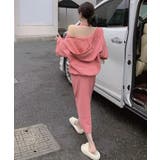 フード付きVネックトレーナーレディースドロップショルダー ホルターネックロングワ… | SUNSHINE CLOSET | 詳細画像10