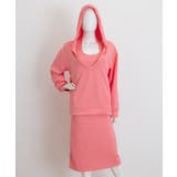 フード付きVネックトレーナーレディースドロップショルダー ホルターネックロングワ… | SUNSHINE CLOSET | 詳細画像11