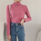 ローズピンク | ハイネック カットソー インナー | SUNSHINE CLOSET