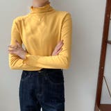 イエロー | ハイネック カットソー インナー | SUNSHINE CLOSET