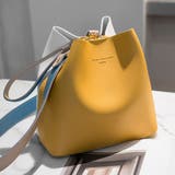 イエロー | バケツバッグ レディース バイカラー | ANGELCLOSET