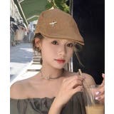 ハンチング キャップ 無地 帽子 | ANGELCLOSET | 詳細画像1