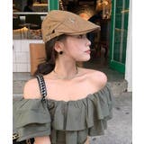 ハンチング キャップ 無地 帽子 | ANGELCLOSET | 詳細画像3