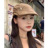 ハンチング キャップ 無地 帽子 | ANGELCLOSET | 詳細画像4