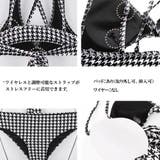 水着 千鳥柄 バックリボン スイムウェア | SUNSHINE CLOSET | 詳細画像3