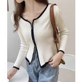 ダブルジップ 長袖ニットカーディガン | SUNSHINE CLOSET | 詳細画像1 