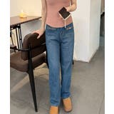 ハイウエストデニム  ボトムス韓国風 | SUNSHINE CLOSET | 詳細画像2 