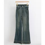 フリンジ フレアパンツ デニムパンツ | SUNSHINE CLOSET | 詳細画像10