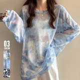 シースルー Tシャツ レディース 長袖 春 春服 韓国ファッション 韓国 | SUNSHINE CLOSET | 詳細画像1 