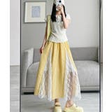 レース切り替え ロングチェック柄スカート | SUNSHINE CLOSET | 詳細画像11 