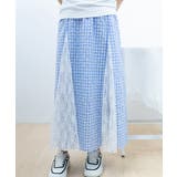 レース切り替え ロングチェック柄スカート | SUNSHINE CLOSET | 詳細画像12 