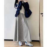 スウェットロングスカート 美脚 春秋冬 | SUNSHINE CLOSET | 詳細画像2 