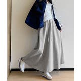 スウェットロングスカート 美脚 春秋冬 | SUNSHINE CLOSET | 詳細画像3 