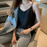 シフォン キャミソール バッククロス | SUNSHINE CLOSET | 詳細画像4 