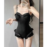 カバーアップトップス付き ワンピース水着 | SUNSHINE CLOSET | 詳細画像3 