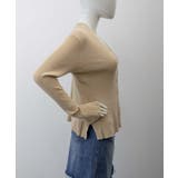 Vネック ボタンリブニット トップス | SUNSHINE CLOSET | 詳細画像10