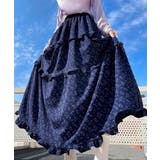 フリルティアード 小花柄 ロングスカート | SUNSHINE CLOSET | 詳細画像6 