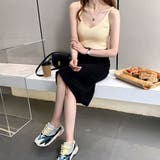 リブニットキャミソール フロントVカット | SUNSHINE CLOSET | 詳細画像7