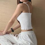 シンプル 無地 カップ付キャミソール | SUNSHINE CLOSET | 詳細画像9 