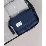 自立 化粧ポーチ 二段コスメポーチ 韓国 | SUNSHINE CLOSET | 詳細画像11