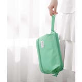 自立 化粧ポーチ 二段コスメポーチ 韓国 | SUNSHINE CLOSET | 詳細画像5