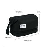 自立 化粧ポーチ 二段コスメポーチ 韓国 | SUNSHINE CLOSET | 詳細画像9