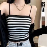 カップ付き キャミソール 韓国風 | ANGELCLOSET | 詳細画像1