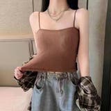 カップ付き キャミソール 韓国風 | ANGELCLOSET | 詳細画像8