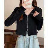 レディースジップアップ パーカートップス | SUNSHINE CLOSET | 詳細画像1 