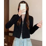レディースジップアップ パーカートップス | SUNSHINE CLOSET | 詳細画像3 