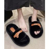 レディース ファーサンダル 厚底サンダル | ANGELCLOSET | 詳細画像2