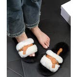 レディース ファーサンダル 厚底サンダル | ANGELCLOSET | 詳細画像4