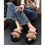 レディース ファーサンダル 厚底サンダル | ANGELCLOSET | 詳細画像5