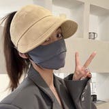 キャップ UVケア帽子 マスク掛け付き | SUNSHINE CLOSET | 詳細画像9